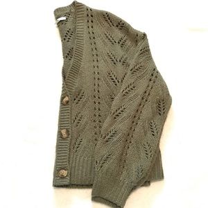 AE cropped cardigan